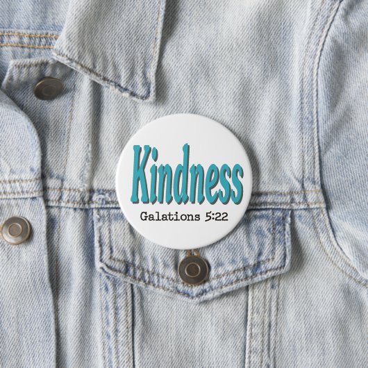 Früchte des Heiligen Geistes ~ Kindness ~ Button (Beispiel)