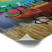 Früchte des Heiligen Geistplakats Poster (Ecke)