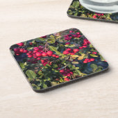 Früchte des Herbst Getränkeuntersetzer (Linke Seite)