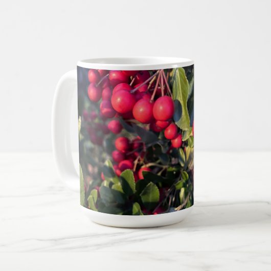Früchte des Herbst Kaffeetasse (Vorderseite Links)