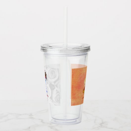 Früchte des Herbstes Acryltrinkbecher (Rechts)