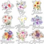 Früchte des Set Aufkleber (Vorderseite)