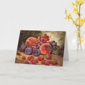 Früchte des Sommers Karte (Gelbe Blume)