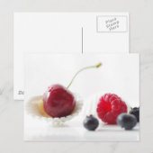 Früchte des Sommers Stillleben Postkarte (Vorne/Hinten)