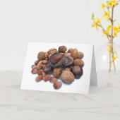 Früchte des Spätherbsts Karte (Gelbe Blume)