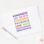 Früchte des Spirituosenhebers Quadratischer Aufkleber (Umschlag)