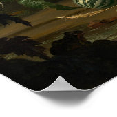 Früchte, Fisch, Nest - Abraham Mignon Kunstposter Poster (Ecke)