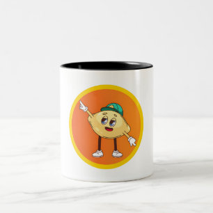Früchte-Freunde Zweifarbige Tasse