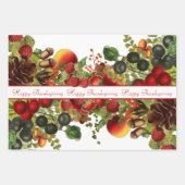 Früchte, Früchte und Pinecones Geschenkpapier Set (Vorderseite)