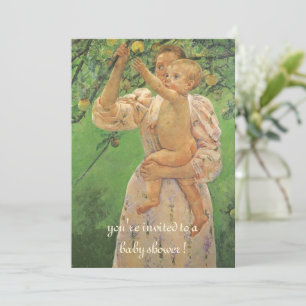 Früchte für Kinder mit Vintager Babydusche von Cas Einladung