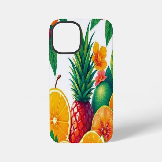 Früchte-Fusion iPhone Hülle (Rückseite)
