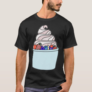 Früchte gefrorener Jogurt Klassischer T - Shirt