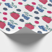 Früchte Geschenkpapier (Ecke)