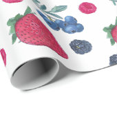 Früchte Geschenkpapier (Rolleneckpunkt)