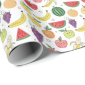Früchte Geschenkpapier (Rolleneckpunkt)