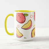 Früchte Illustrationskunst Tasse (Links)