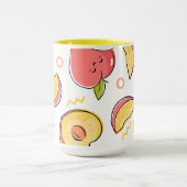 Früchte Illustrationskunst Tasse (Zentrum)