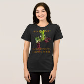 Früchte im Gebiet von North Dakota Tri-Blend Shirt (Vorderseite voll)