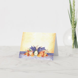 Früchte im Herbst - Karte