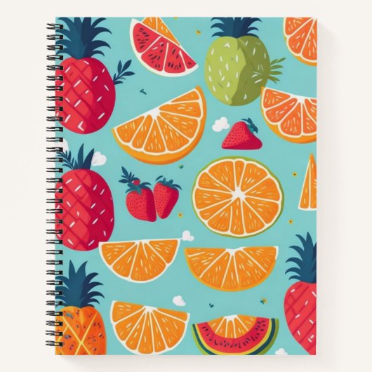 Früchte im Sommer: Notizblock (Vorderseite)