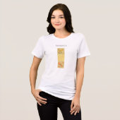 Früchte im Sommer weiche Palette Tri-Blend Shirt (Vorderseite voll)