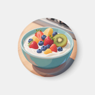 Früchte-Joghurt-Schale Magnet