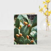 Früchte Karte (Gelbe Blume)