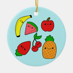 Früchte Keramikornament