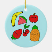 Früchte Keramikornament (Hinten)