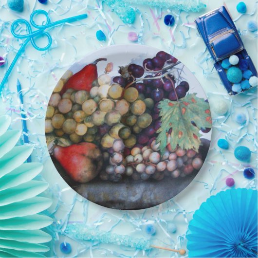 FRÜCHTE, KUCHEN UND FARBEN DER SAISON PAPPTELLER (Party)