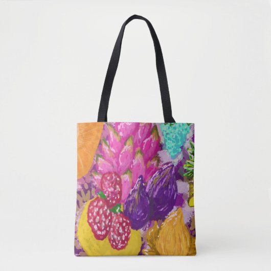 Früchte-Kunst-Arrangement Tasche (Vorderseite)