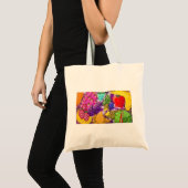 Früchte-Kunst-Arrangement Tragetasche (Vorderseite (Produkt))