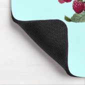 Früchte mit Blättchen Mousepad (Ecke)