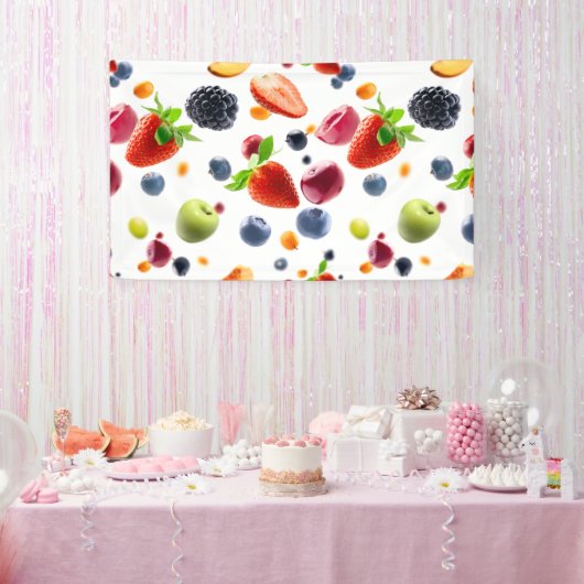 Früchte-Mix Banner (Party)