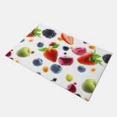Früchte-Mix Fußmatte (Schrägansicht)