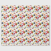 Früchte-Mix Geschenkpapier (Flach)