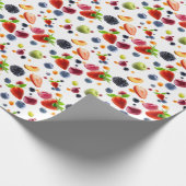 Früchte-Mix Geschenkpapier (Ecke)