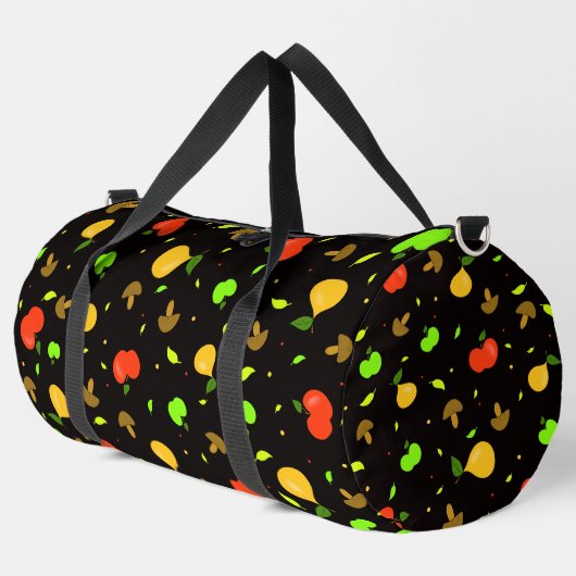 Früchte-Muster Duffle Bag (Linke Ecke)