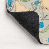 Früchte-Muster Mousepad (Ecke)