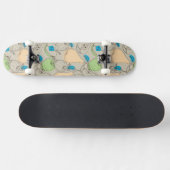 Früchte-Muster Skateboard (Horizontal)