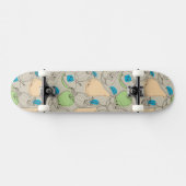 Früchte-Muster Skateboard (Horizontal)