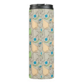 Früchte-Muster Thermosbecher (Rückseite)