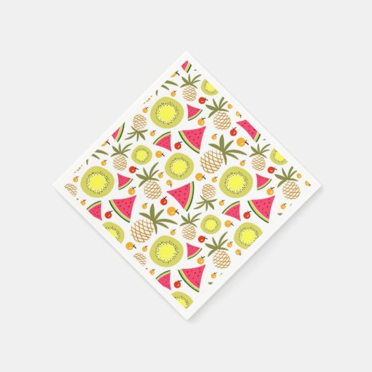 Früchte Napkins Serviette (Ecke)