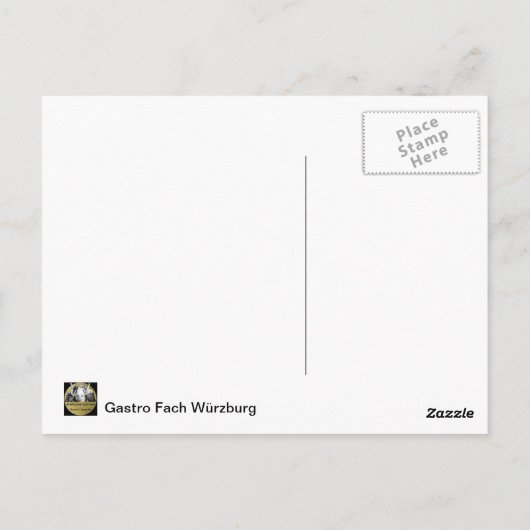 früchte obst postkarte, post card, vegetarian card postkarte (Rückseite)