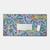 Früchte oder Granatapfel William Morris Personalis Schreibtischunterlage (Tastatur & Maus)
