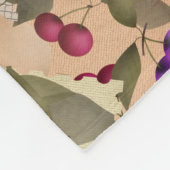 Früchte, Patchwork Fleecedecke (Ecke)