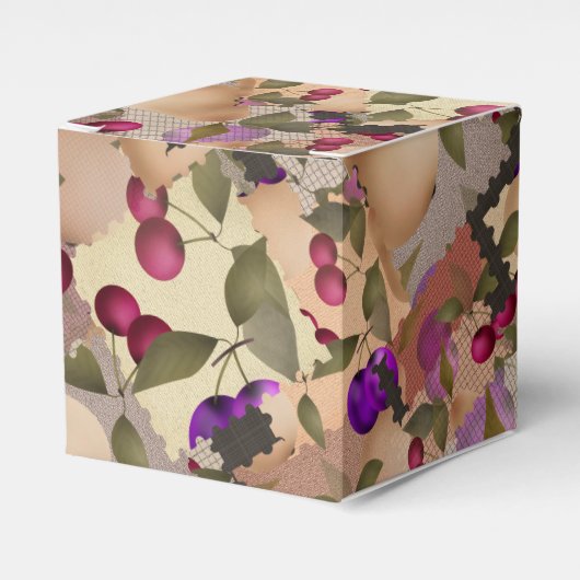 Früchte, Patchwork Geschenkschachtel (Vorderseite)
