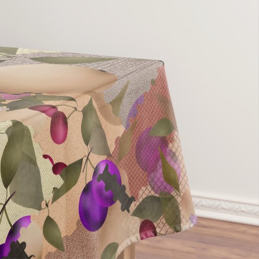 Früchte, Patchwork Tischdecke (Beispiel)