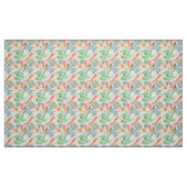 Früchte, Pfirsiche, Birnen, Zitronen, Aquarell Stoff (Fat Quarter (45,7 x 55,9 cm))