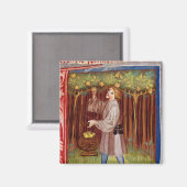 Früchte Picken Magnet (Vorderseite/Rückseite)